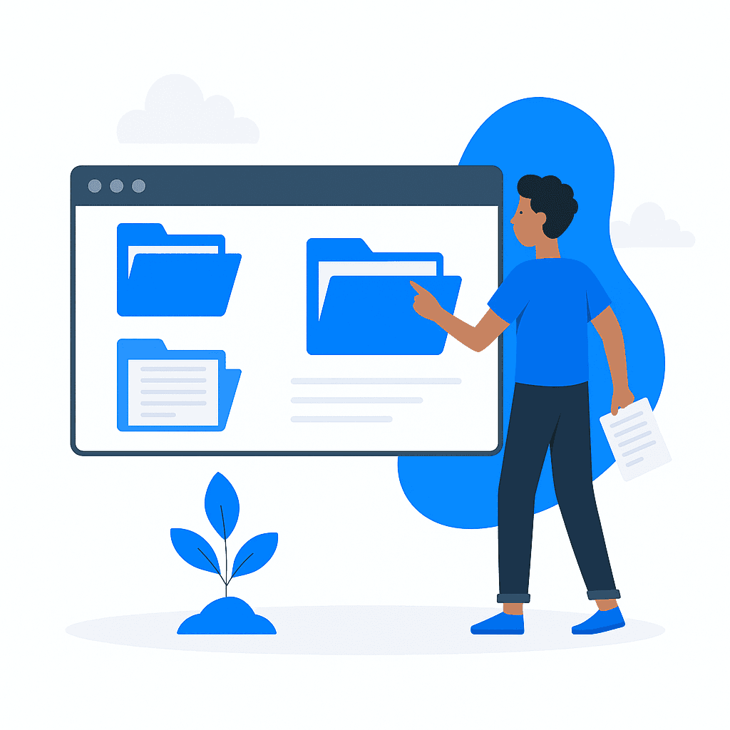 Smart Organization Illustration